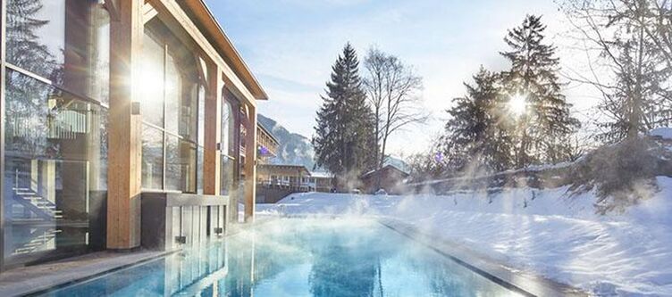 Pustertalerhof Pool Winter